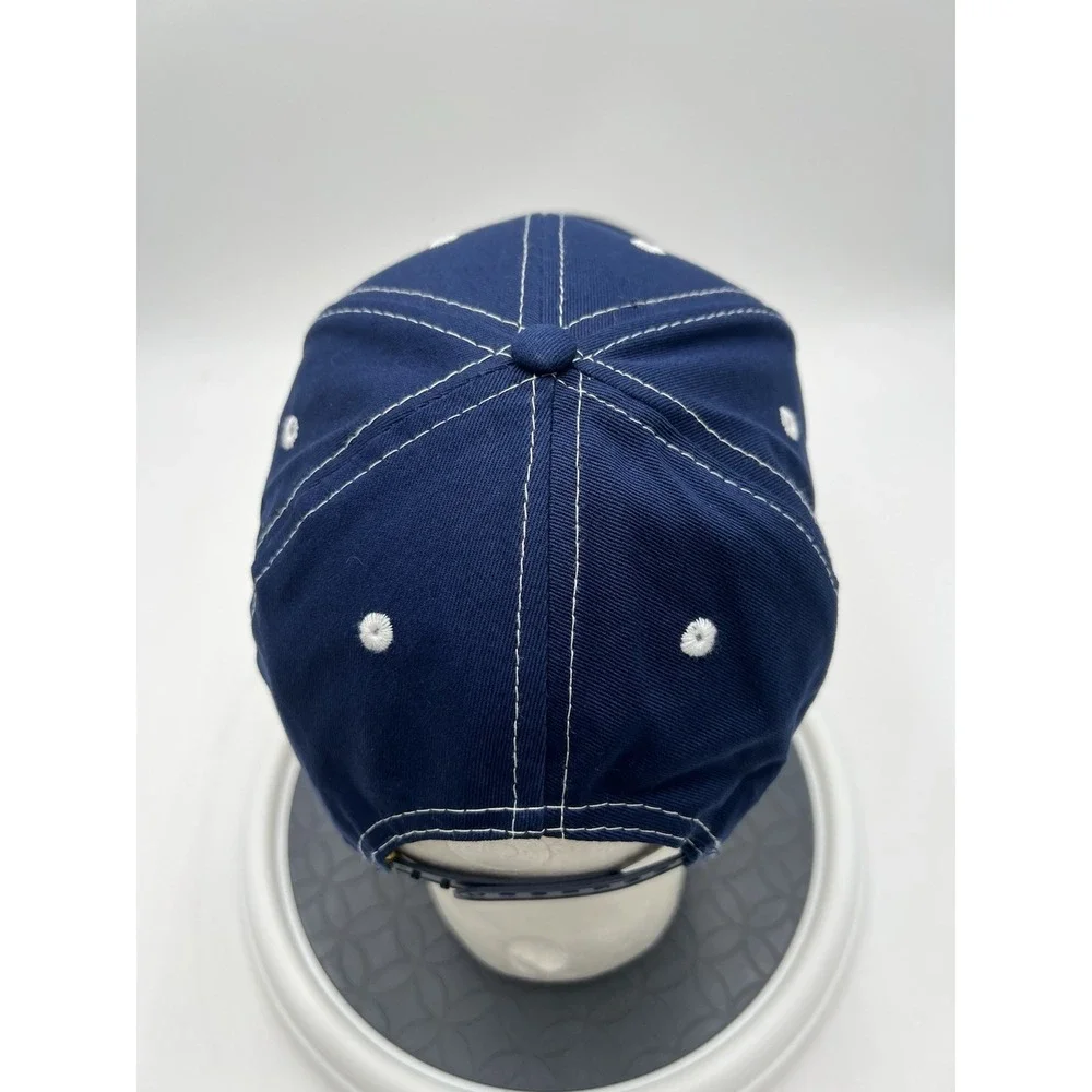 Indiana Pacers Snapback Hat Blue Yellow Contrast‎ Stitch Adjustable NBA Cap